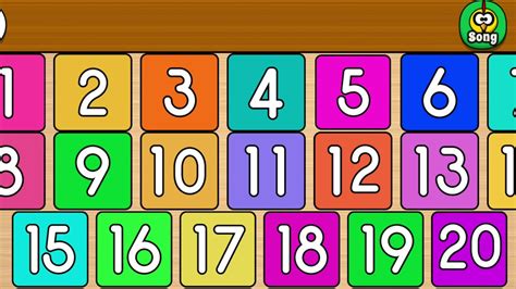Learning counting with 123 song - YouTube