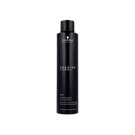 Schwarzkopf Professional Session Label The Flexible Dry Light Hold ...