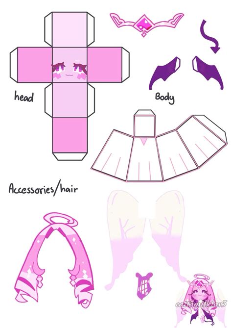 eternal sugar papercraft :3 ในปี 2025 | ตุ๊กตากระดาษ, กระดาษ