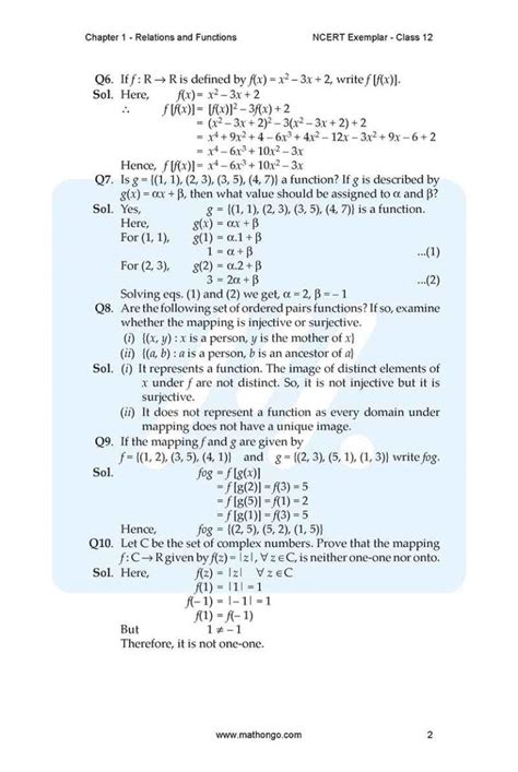 Image result for Maths Class 12 Concepts Chapter 1