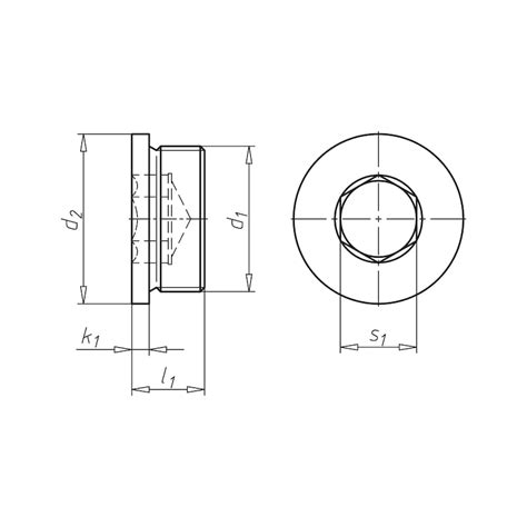 Buy DIN 908 steel zinc plated online
