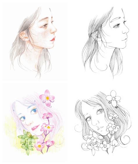 Portrait Coloring Tutorial 的图像结果