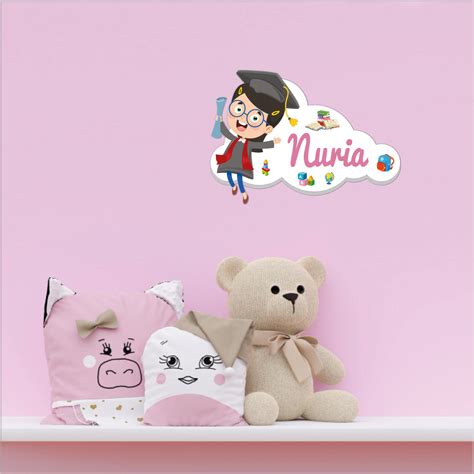 Letrero Niña Cole - Maderclip