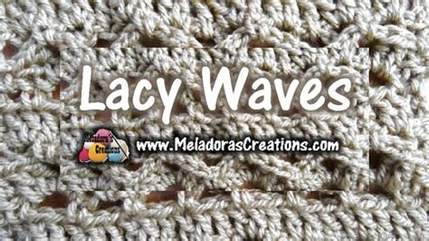 Image result for Crochet Lacy Wave Pattern