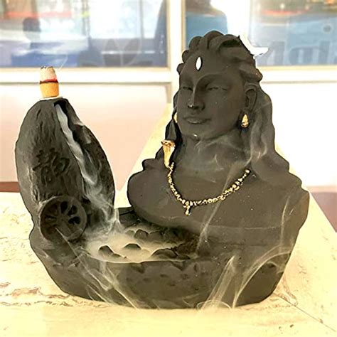 Buy RUDRA Made in India Adiyogi Dhyana Mudra Idol Fountain with 20 ...