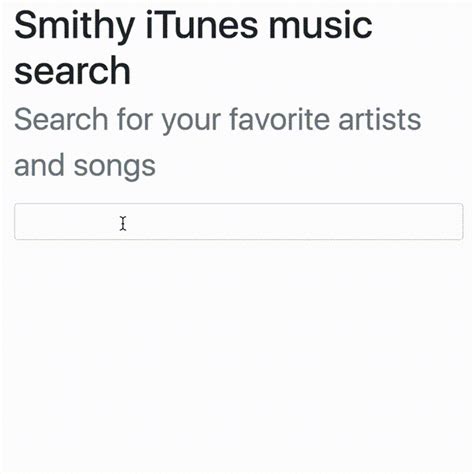 Smithy 2.0 API Tutorial 的图像结果