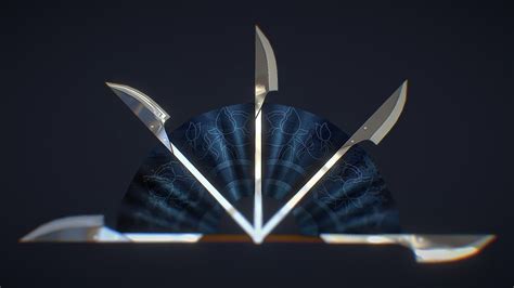 Mortal Kombat - Kitana's Fan - 3D model by DianaV.Mendoza [11a80f4 ...