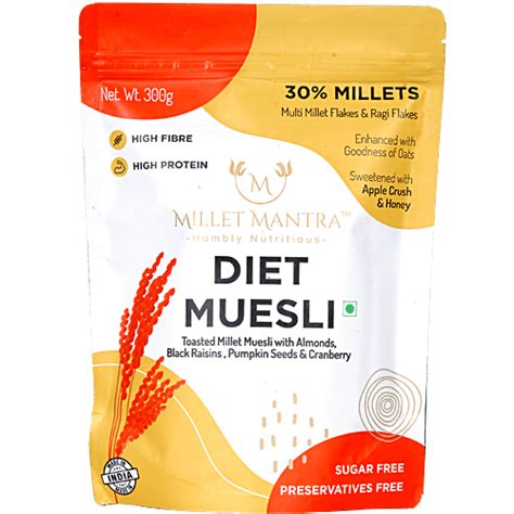 Buy Millet Mantra Millet Diet Muesli Online at Best Price of Rs 230 ...