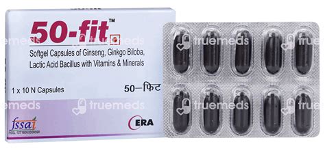 50 Fit Capsule 10 - Uses, Side Effects, Dosage, Price | Truemeds