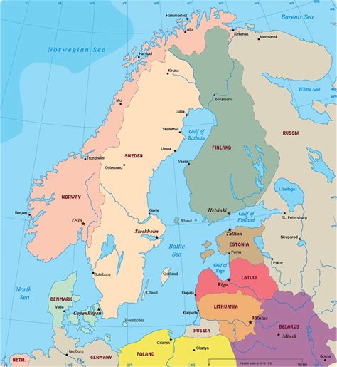 Image result for Baltics Map