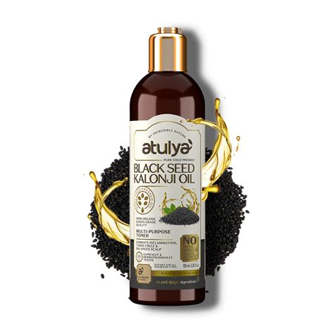Black Seed Kalonji Cold Pressed Oil tested by Dermatologist – atulya