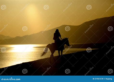Chinese People Riding Horse Stock Photo - Image of face, gloom: 31961578