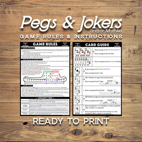 Pegs And Jokers Rules at Carole Alden blog
