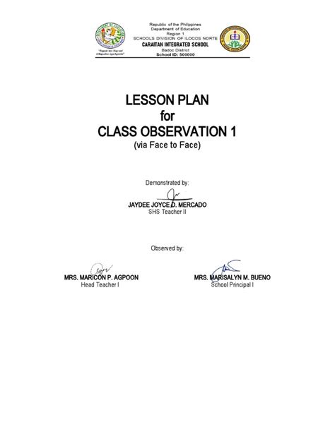 What Is Lesson Exemplar 的图像结果