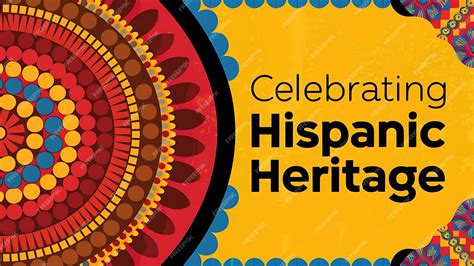 Hispanic Heritage Month Poster Vector Illustration | Premium AI ...