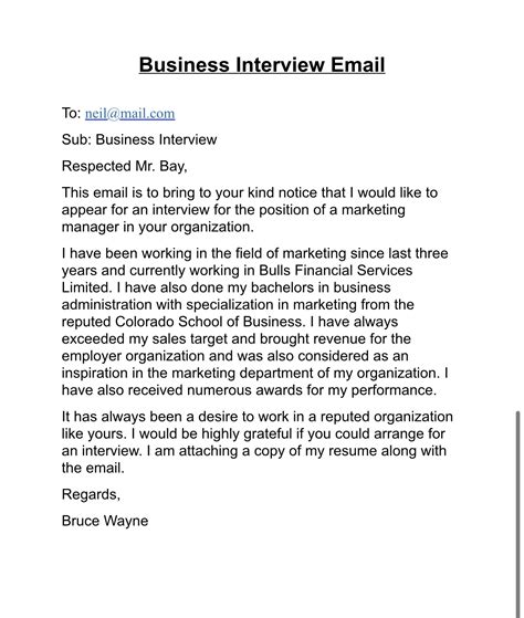 Image result for Business Interview Example