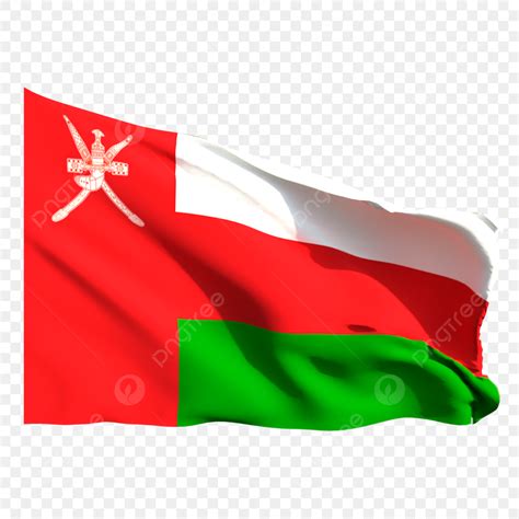 Sultanate Of Oman Flag