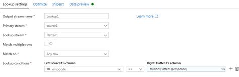 Image result for ADF Data Flow Cross Join String Data