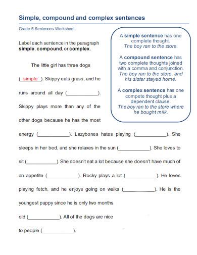 Image result for Compound Complex Sentence Examples