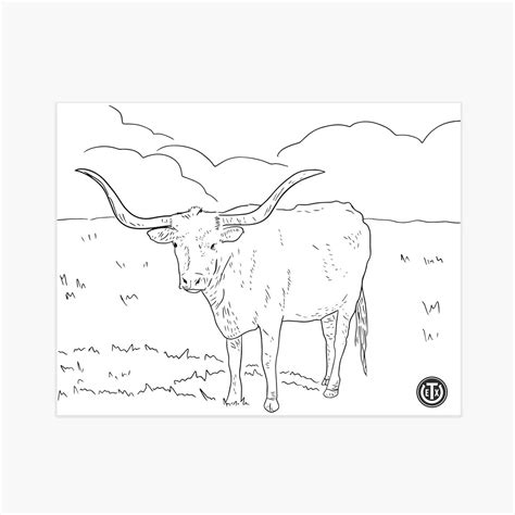 Texas Longhorns Coloring Pages Football Team Printable Sport Sheets ...