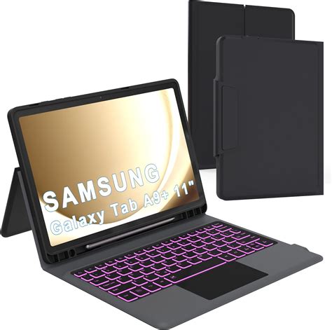 Amazon.com: for Samsung Galaxy Tab A9+ 5G/A9 Plus 11" Keyboard Case: 3 ...