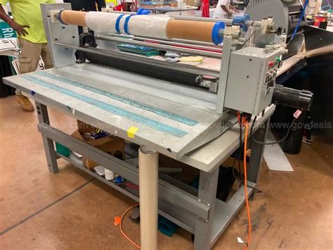 Road Sign Maker (48” Motorized Squeeze Roll Applicator) | AllSurplus