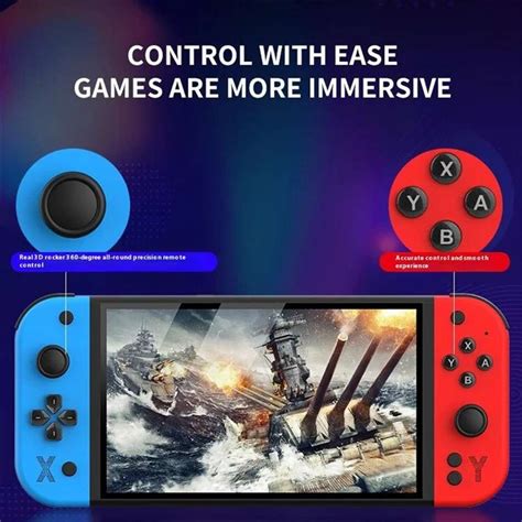 Playtastic G90 7 Inch IPS HD Screen Handheld Game Console Multi-System ...