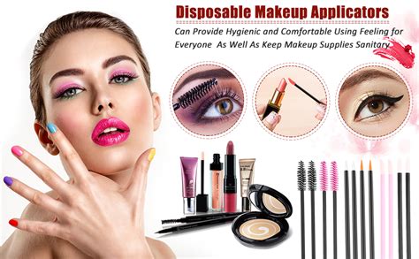 NESA Disposable Makeup Brush Set (Fine Eyeliner Makeup Brushes ...