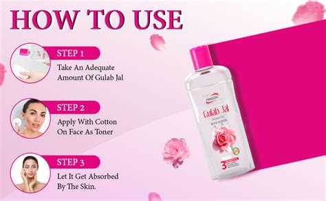 Nimson Gulab Jal Premium Rose Water for Skin Tonning, Glowing Skin ...