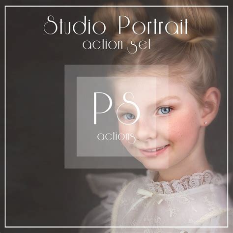 Portrait Workflow Action Set | Photoshop Actions | Workflow Actions ...