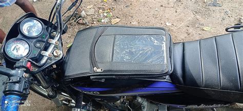 Auto Vault Petrol Tank Cover for/Hero Splendor + map View Tank Bag ...