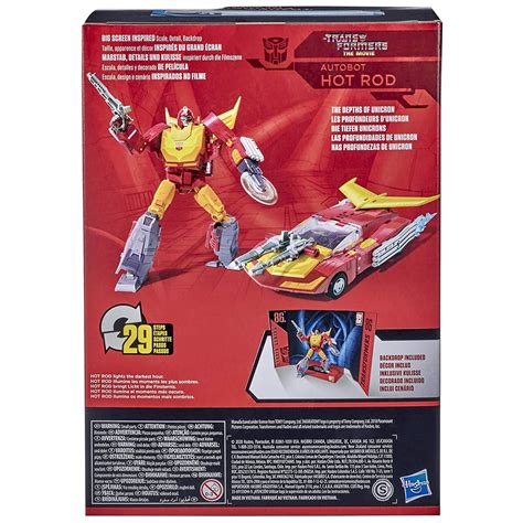Voyager Class Autobot Hot Rod Action Figure - Transformers Studio ...