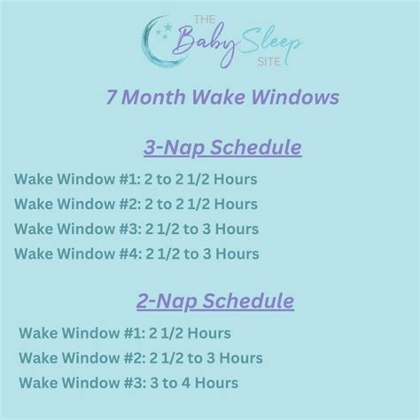 7 Month Old Wake Windows: How to Get the Best Sleep for Baby