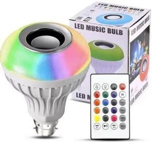 Reventure 12W B22D Base LED Multicolor Music Smart Bulb Price in India ...