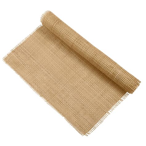 Buy Cane Rattan Webbing Roll, 3.28ft x 13.8inch Woven Open Rattan Mesh ...
