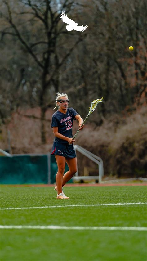 Saint Joseph’s Women’s Lacrosse | 8 Goals and 4 Draw Controls later ...