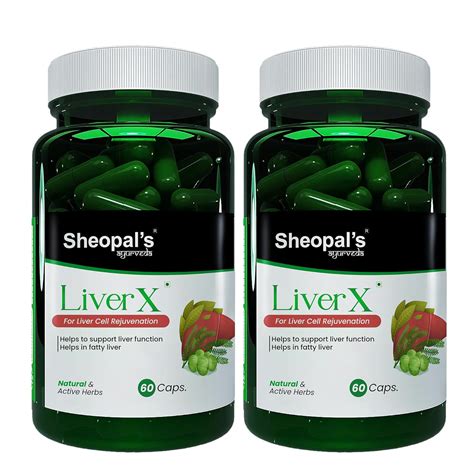 Sheopal's Liver X For Liver Detox Ayurvedic Supplement For Fatty Liver ...
