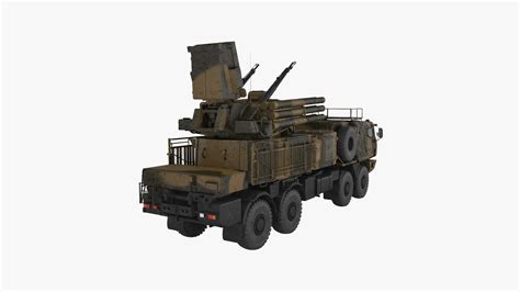 3D Pantsir missile system model - TurboSquid 2015477