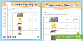Tukuyin ang Pandiwa Worksheet | Philippines | Twinkl
