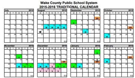 Wcpss Virtual Academy Calendar - CountyCalendars.net