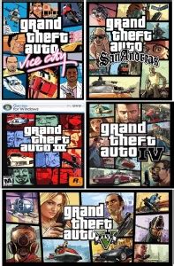 GTA Five in one Games Pack (Games Included GTA Vice City, Sanandreas ...