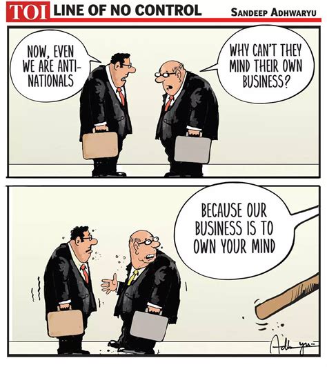Mind Your Own Business Cartoon 的图像结果