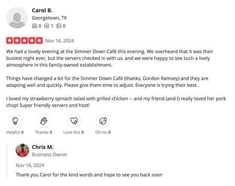 Simmer Down Cafe Kitchen Nightmares Update - Still Open Today?