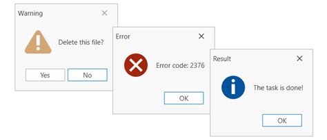 Creating a Custom Message Box WPF 的图像结果