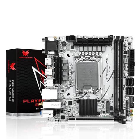 Amazon.in: Buy SHANGZHAOYUAN H610 WiFi Motherboard LGA 1700 DDR4 NVME M ...