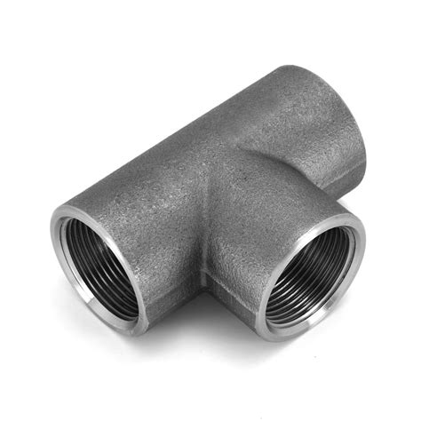 B.K.Jagan & Co MS Tee Fitting Pipe Threaded BSP Forged (1.1/2 INCH ...