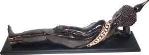 Fusion Gallery Laying Buddha Decorative Showpiece - 22 cm Price in ...
