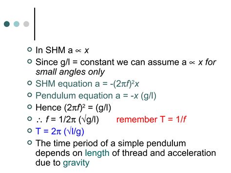 Image result for Example of SHM