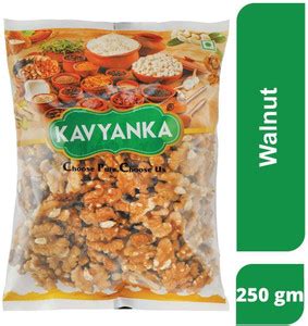 Kavyanka Fresh & Pure Walnut Natural | Akhrot Giri without Shell | Dry ...