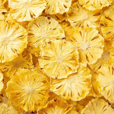 Amazon.com: Mkostlich Dried Pineapple Slices, Dehydrated Pineapple ...